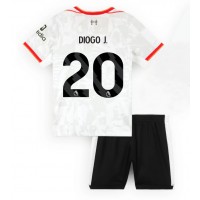 Maglia Calcio Liverpool Diogo Jota #20 Terza Divisa Bambino 2024-25 Manica Corta (+ pantaloncini)